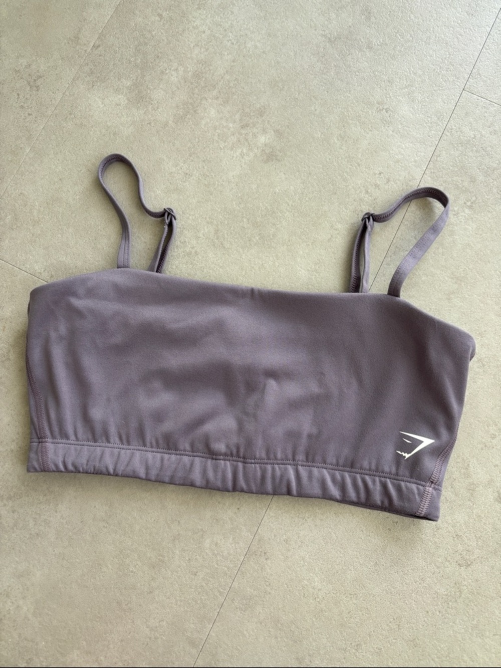 Gymshark Dusty Purple Bandeau Sports Bra